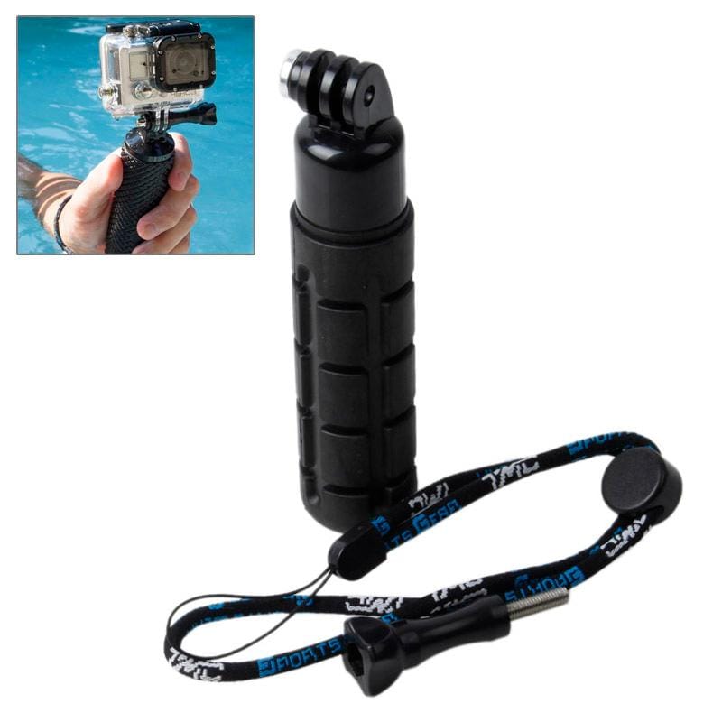 TMC HR203 Grenade Light Weight Grip for GoPro  NEW HERO /HERO6   /5 /5 Session /4 Session /4 /3+ /3 /2 /1, Xiaoyi and Other Action Cameras, HR203 (Black)