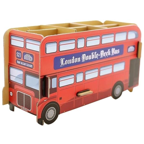 Lovely Multifunction DIY Pen Holder Papery Pens Stand Pencil Holders Desk Large Office Accessories Supplies Stationery (Bus)