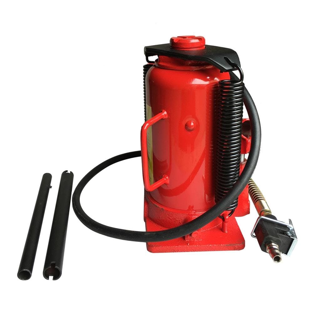 Steel Vertical Air Hydraulic Bottle Jack Car Repair Tool, Bearable Weight: 20 Ton