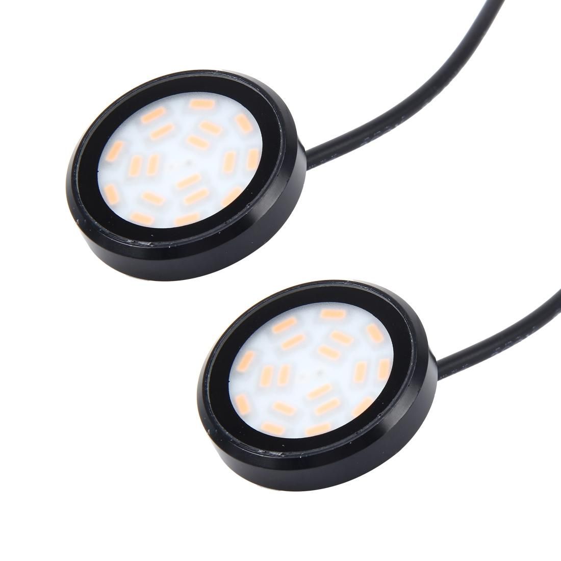 2 PCS Car Door Anti-collision Warning Strobe Light with 18 SMD-4014-LED Lamps (Style2)