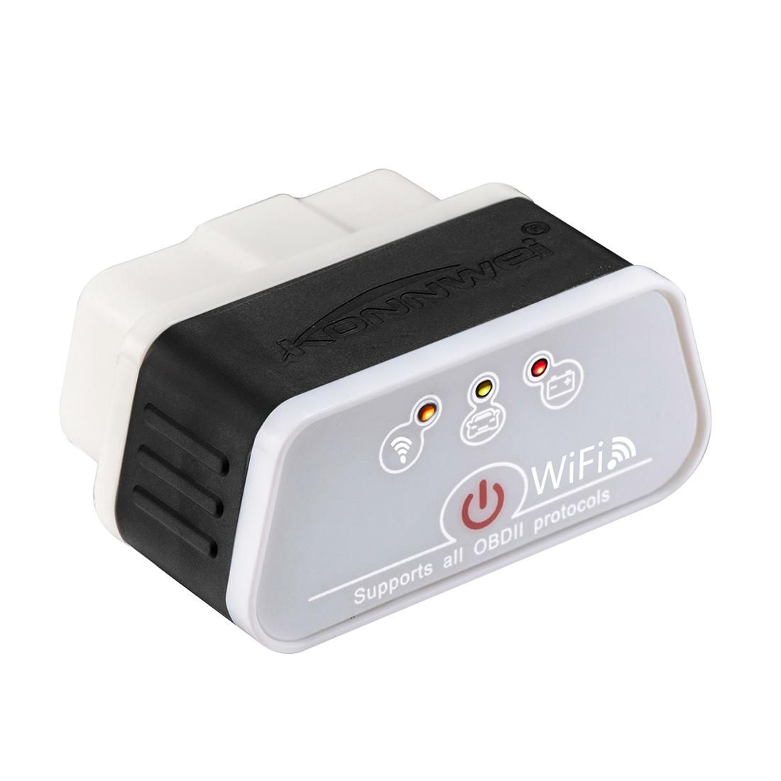 KW903 OBD Car Auto Wireless WiFi Diagnostic Scan Tools  Auto Scan Adapter Scan Tool Support IOS Android Windows and 5 Protocols (Style1)