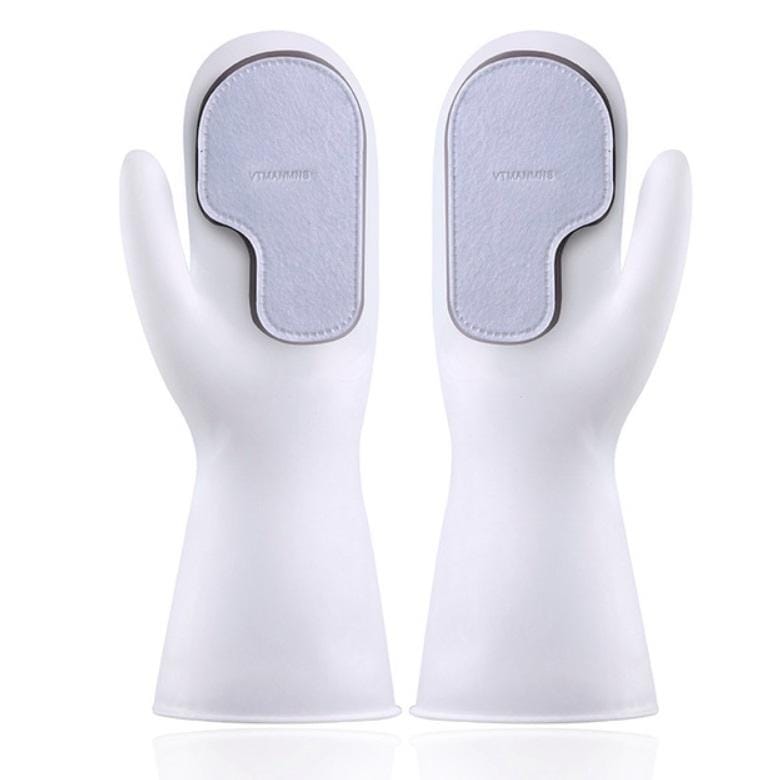 5 PCS Dishwashing Gloves Non-Oily Kitchen Waterproof Housework Wipes, Style:Rag Gloves
