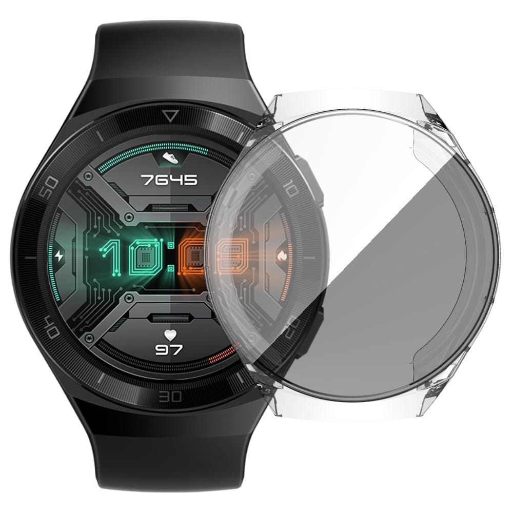 For Huawei GT2e TPU Electroplated All Inclusive Watch Case (Transparent)