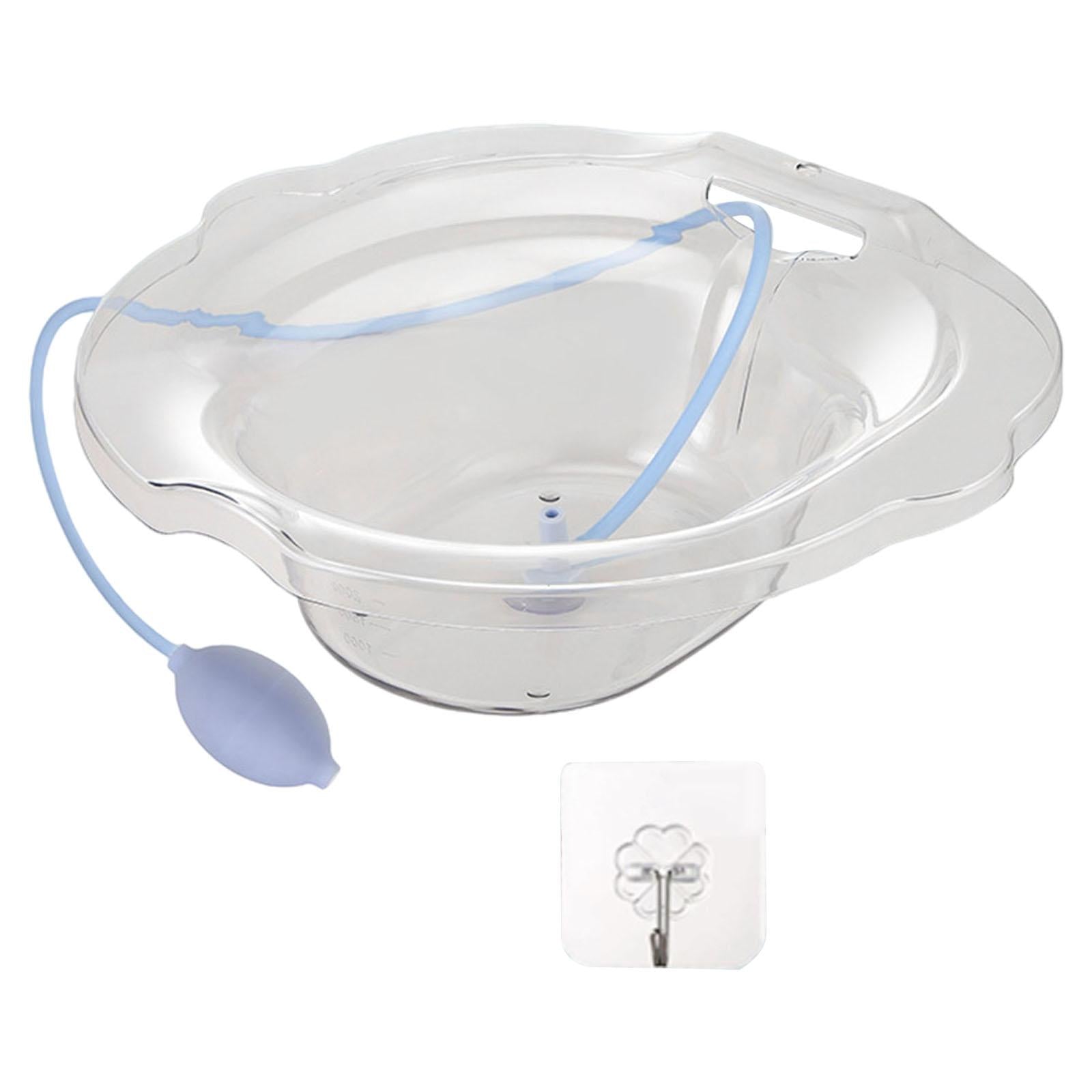 Sitz Bath Toilet Bidet Install On Toilet Tub Soaking Hemorrhoids  Clear