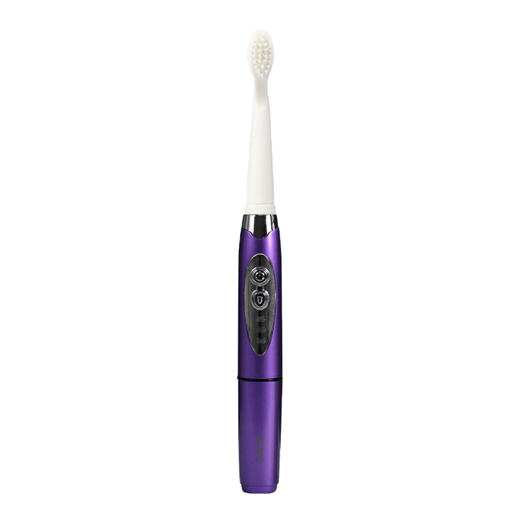Adults Electric Soft Toothbrush Oral Care Toothbrush + 2 Brush Head Green