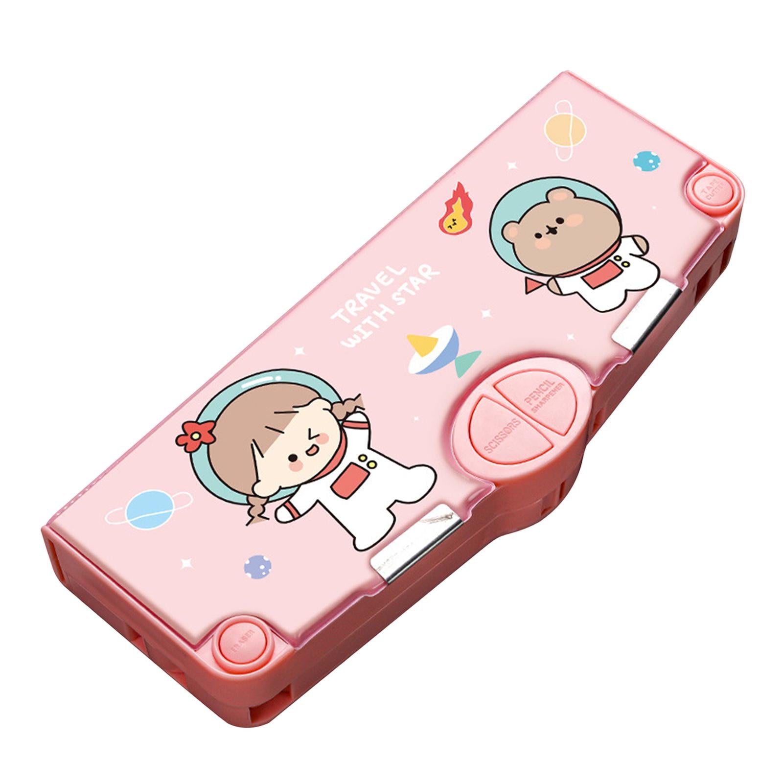Cute Pencil Box Pencil Case for Student Gift School Supplies Middle School Cute Girl