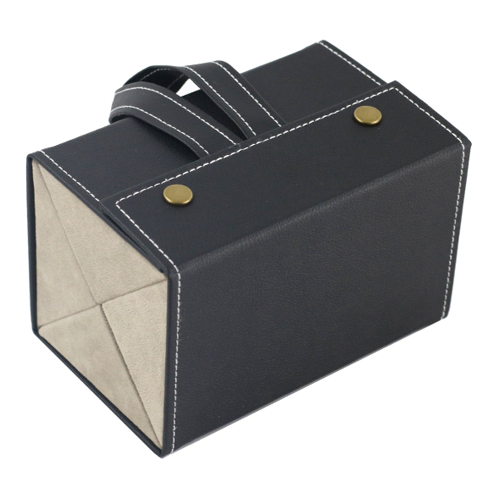 Portable Multi-slot Sunglasses Organizer Eyeglasses Storage 4 Grid Black