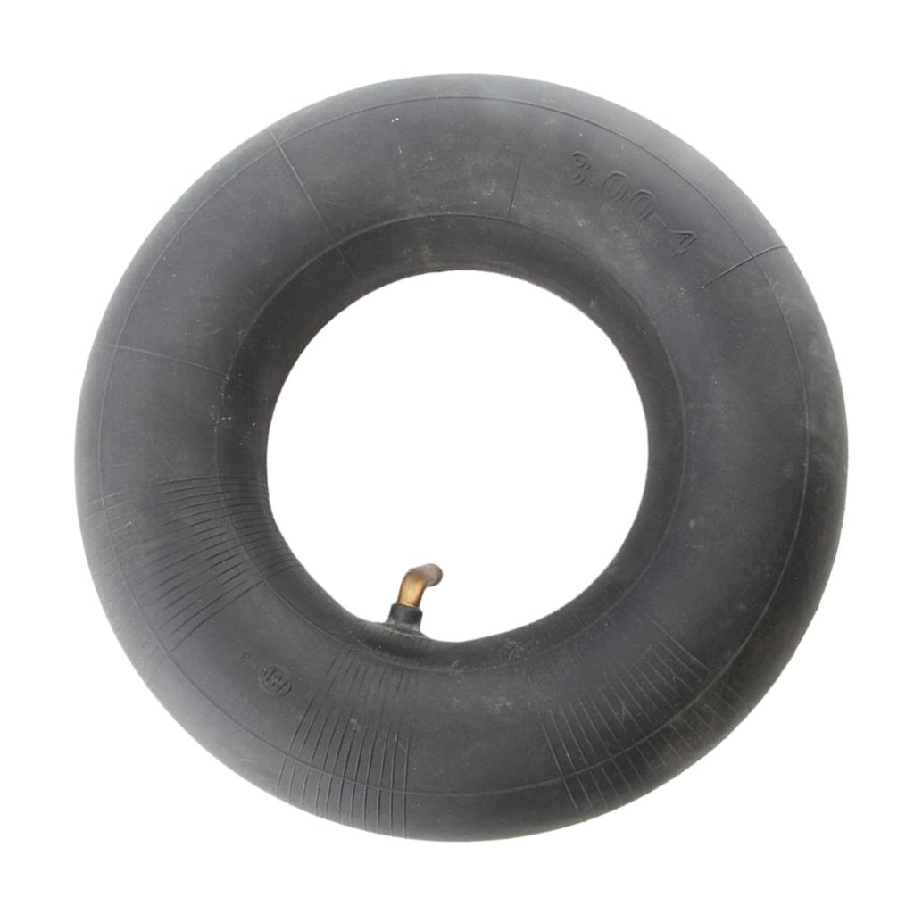 3.00-4 Black Rubber Tire Inner Tube Bent Valve Stem for 3.00-4 Tube