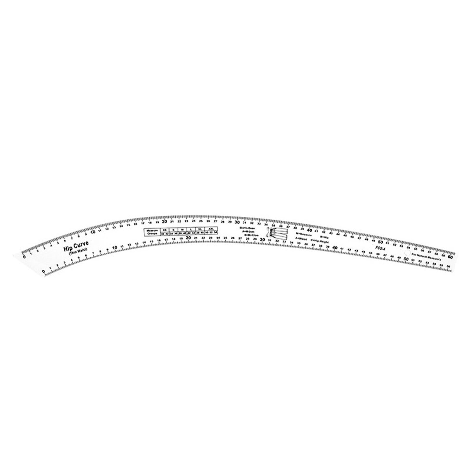 Sewing French Curve Ruler Fashion Design Pattern Making Thin Waist Hip
