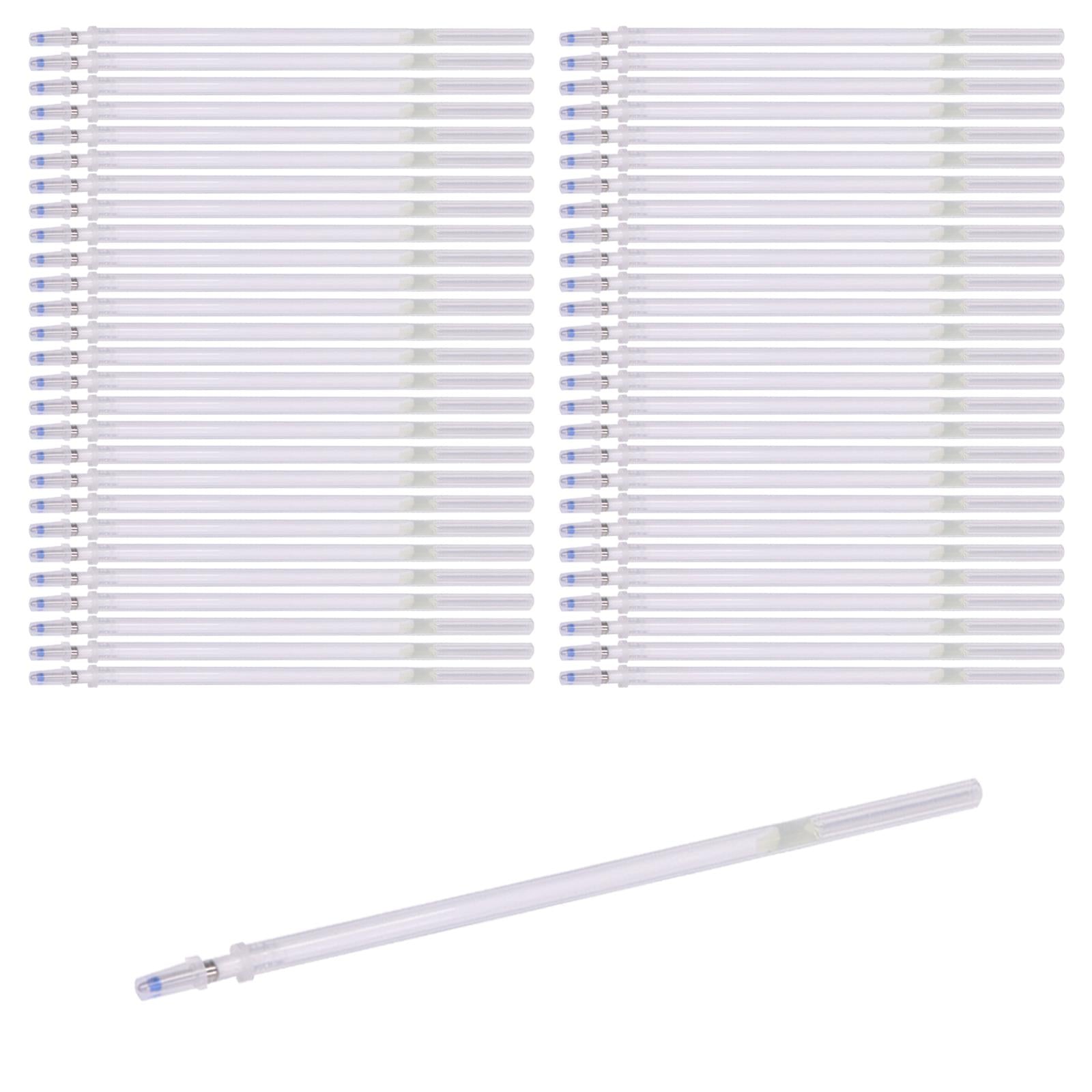 Heat Erasable Pen Refills Fabric Marker Tailors Quilting Embroidery Sewing White Thin 100pcs