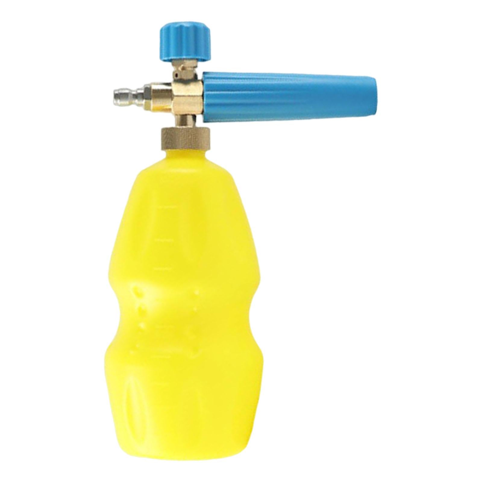 Snow Foam Lance Bottle 1/4 inch Quick Connect for Automotive Detailing blue