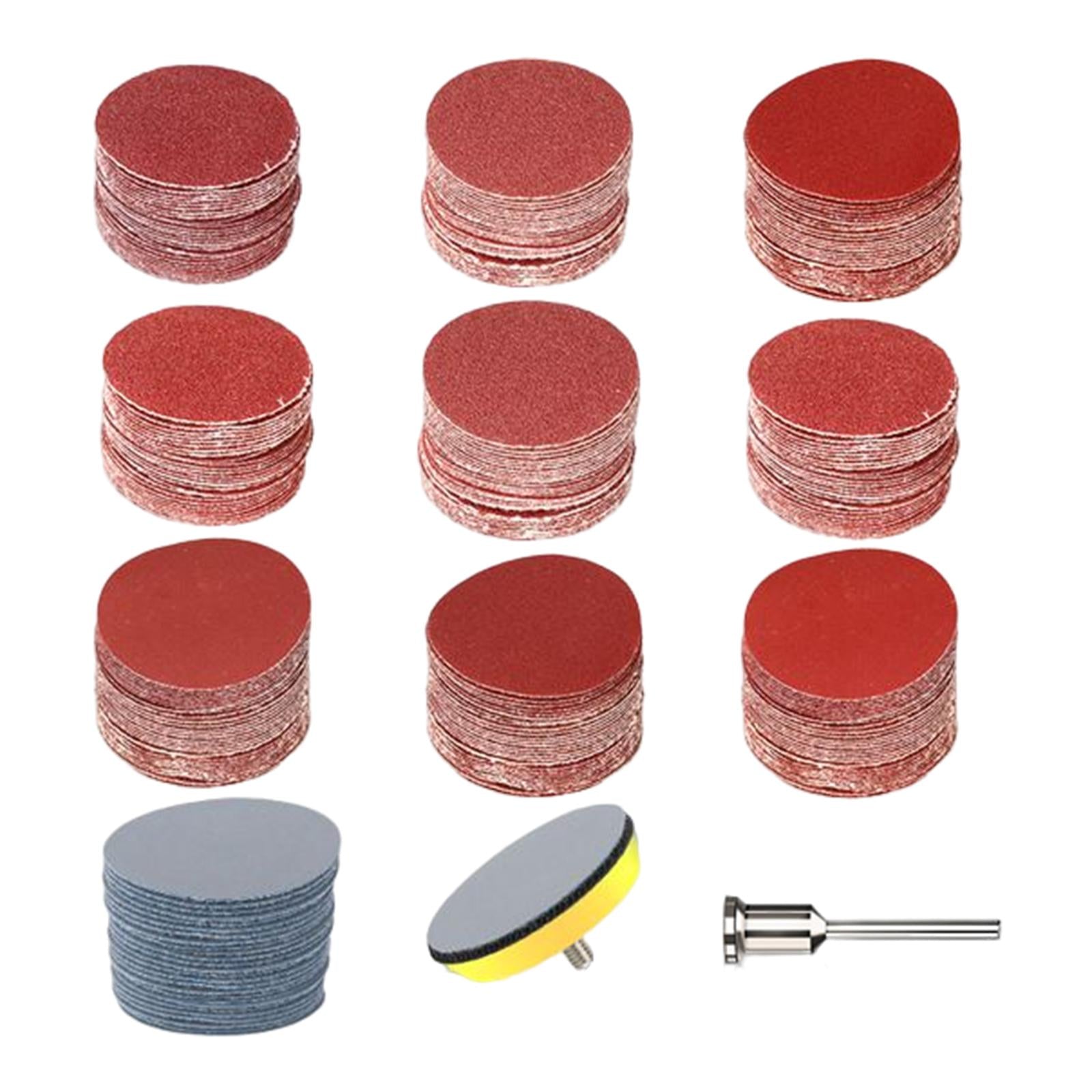 102Pcs Sanding Discs Pad Kit 2inch 50mm 80-3000 Grit for Drill Rotary Tools