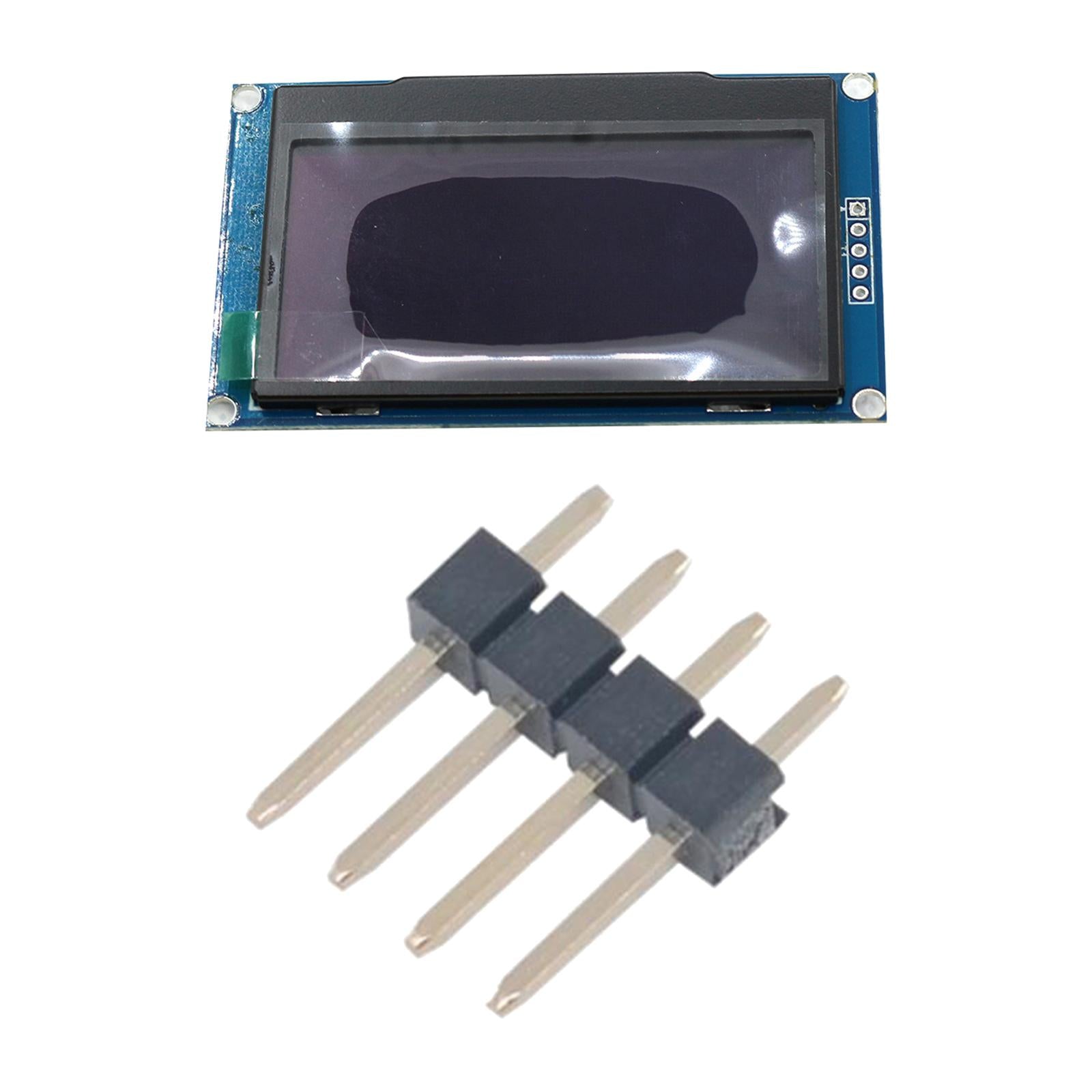 2.42 OLED LCD Display Module 4Pin 128x64 SSD1309 LCD Screen Green Light"