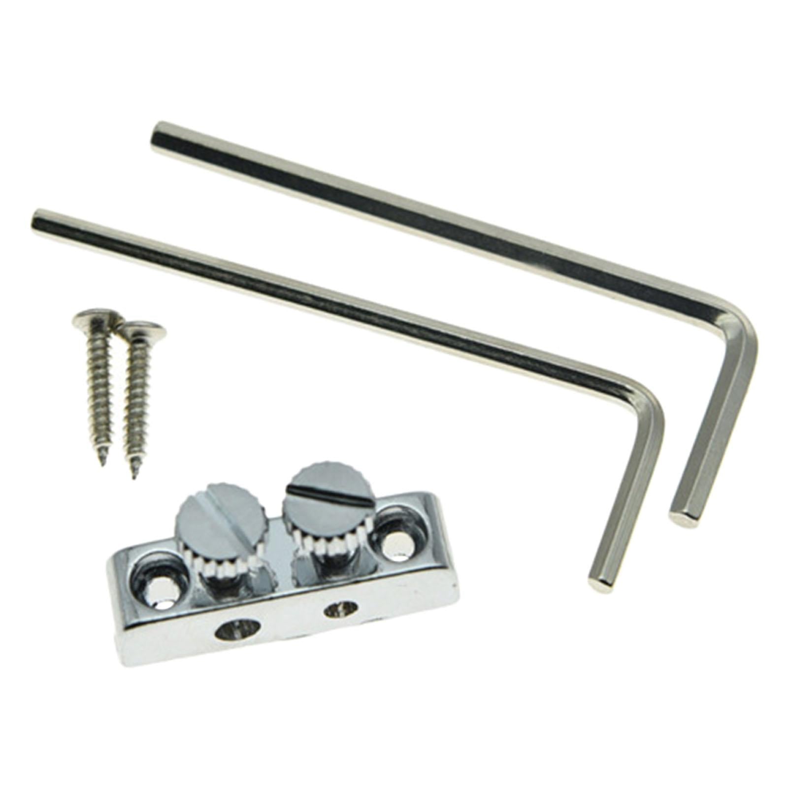 Allen Key Wrench Holder 2.5mm 3mm Wrench for Tremolo Guitar Hand Tools Chrome