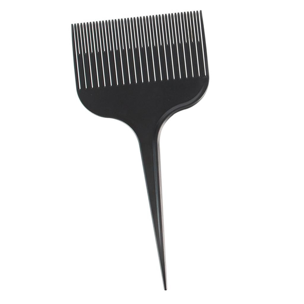 Sectioning Highlight Comb Hair Salon Dye Comb For Hair Styling Black