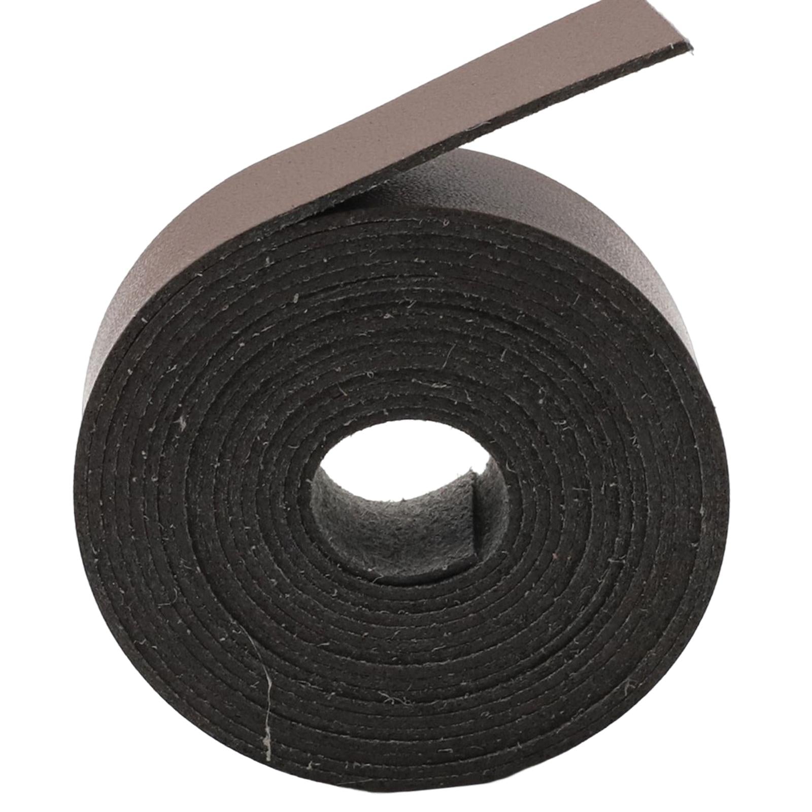 Multifunction Leather Strap Belt DIY Supplies Leathercraft 2M Strips Coffee