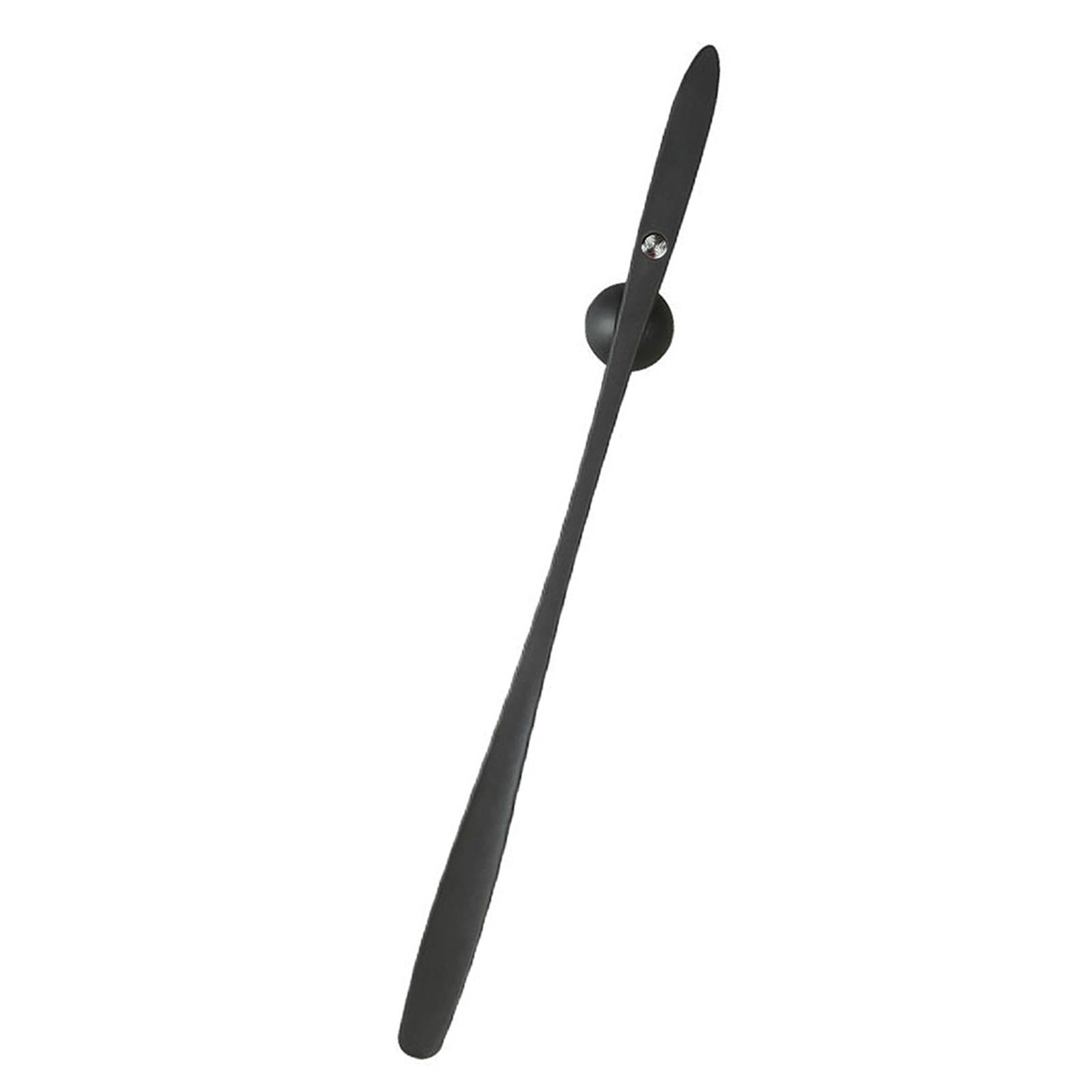 Premium Shoe Horn Heavy Duty Long Handle Nylon for Men Women Boots Black