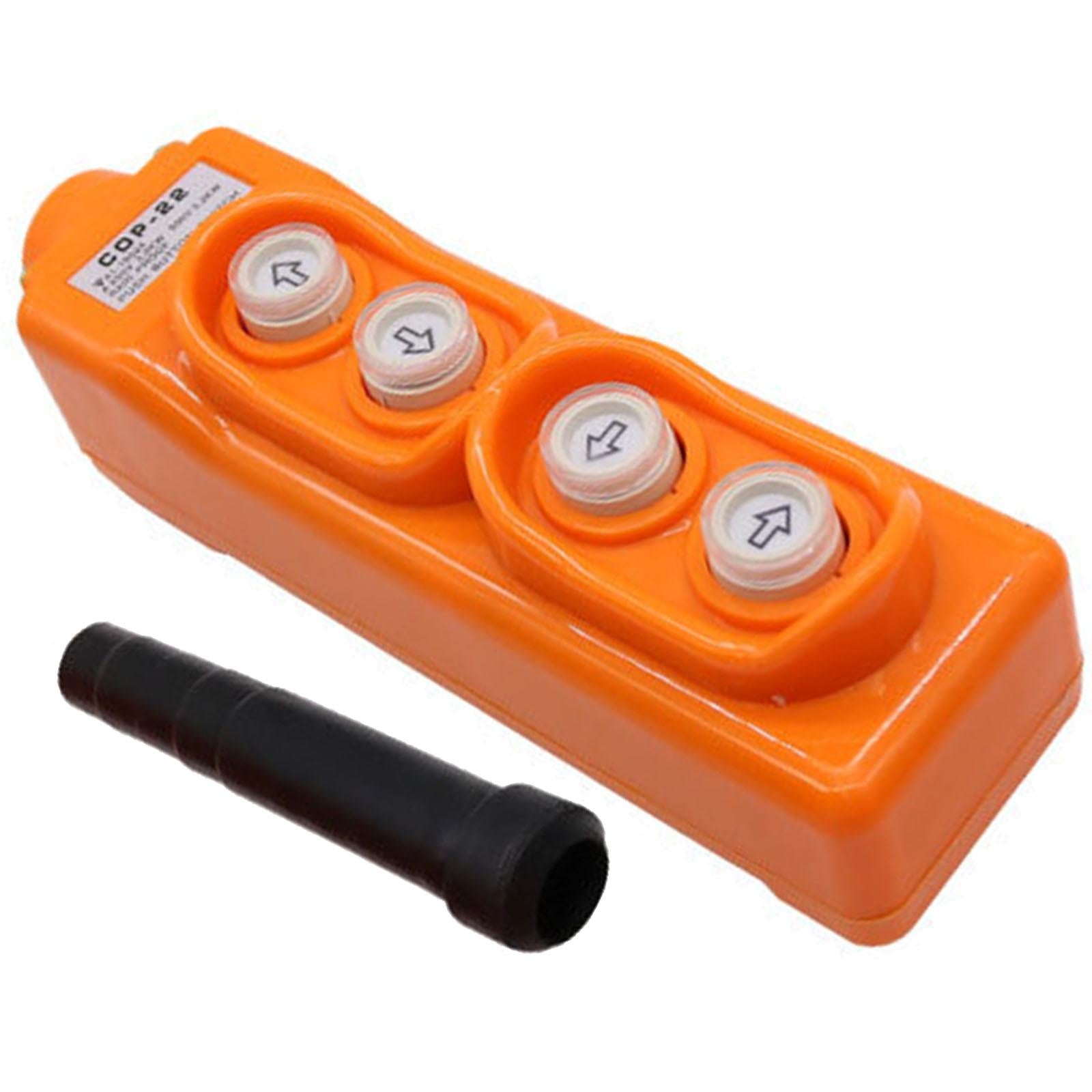 Crane Push Button Switch Equipped with Rubber Cable Sheath COP22 4 Buttons