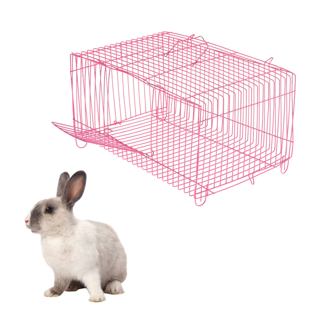 Small Pet Hamster Rabbit House Folding Cage Small Animal Crate