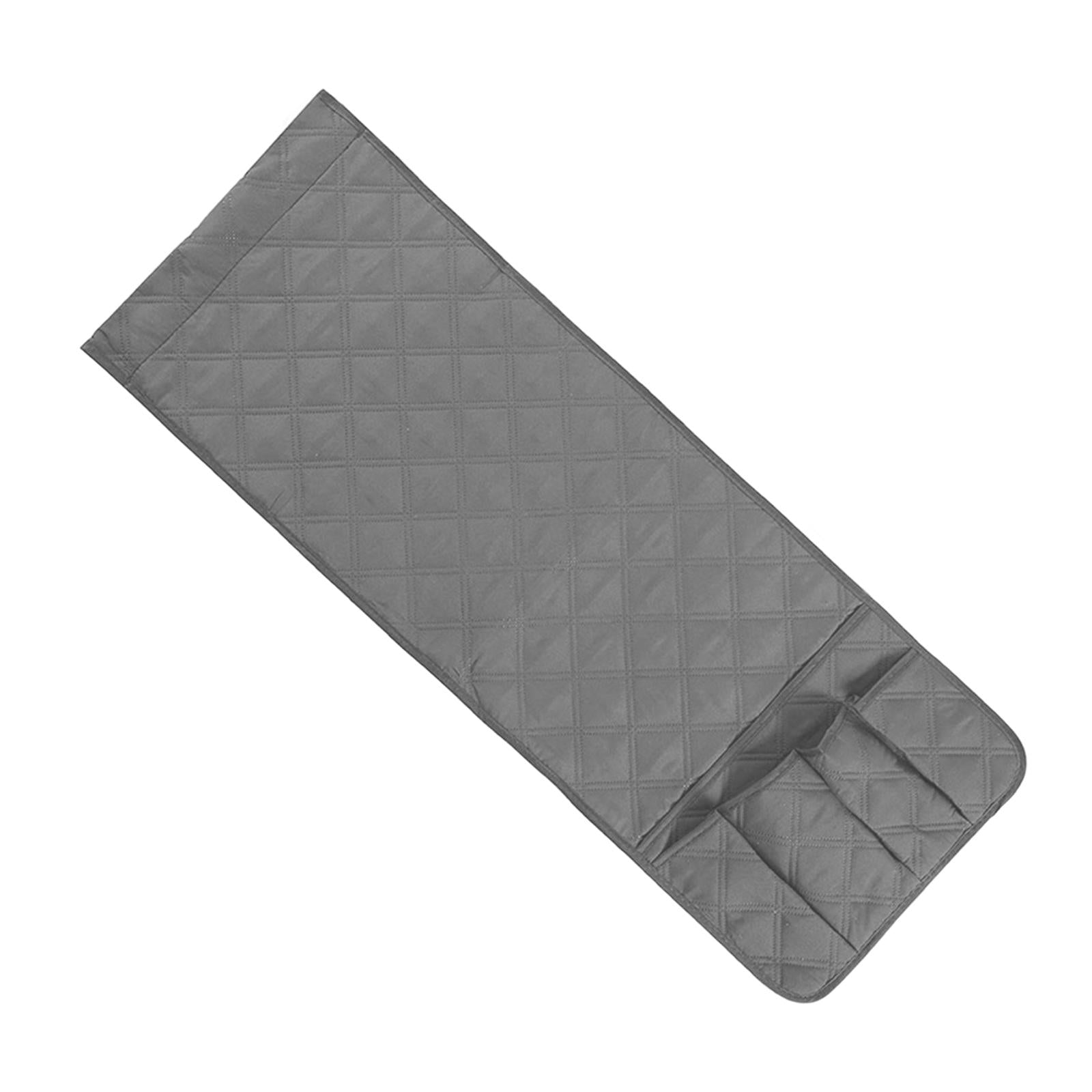 Non Slip Sofa Armrest Organizer Armchair Caddy for Couch Living Room Sofa Gray