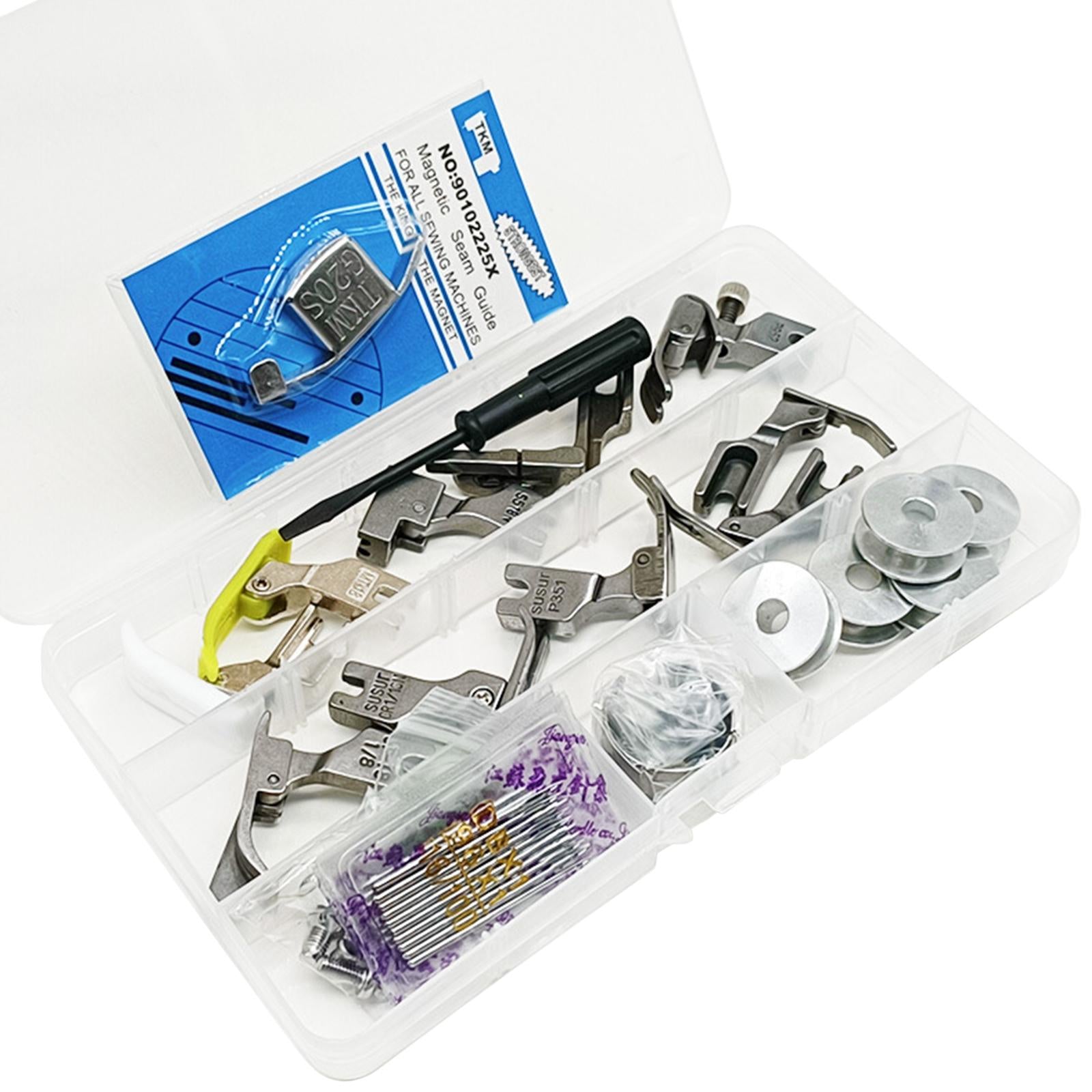 Sewing Machine Foot with Case overstitchs for Brother Other Special Craft