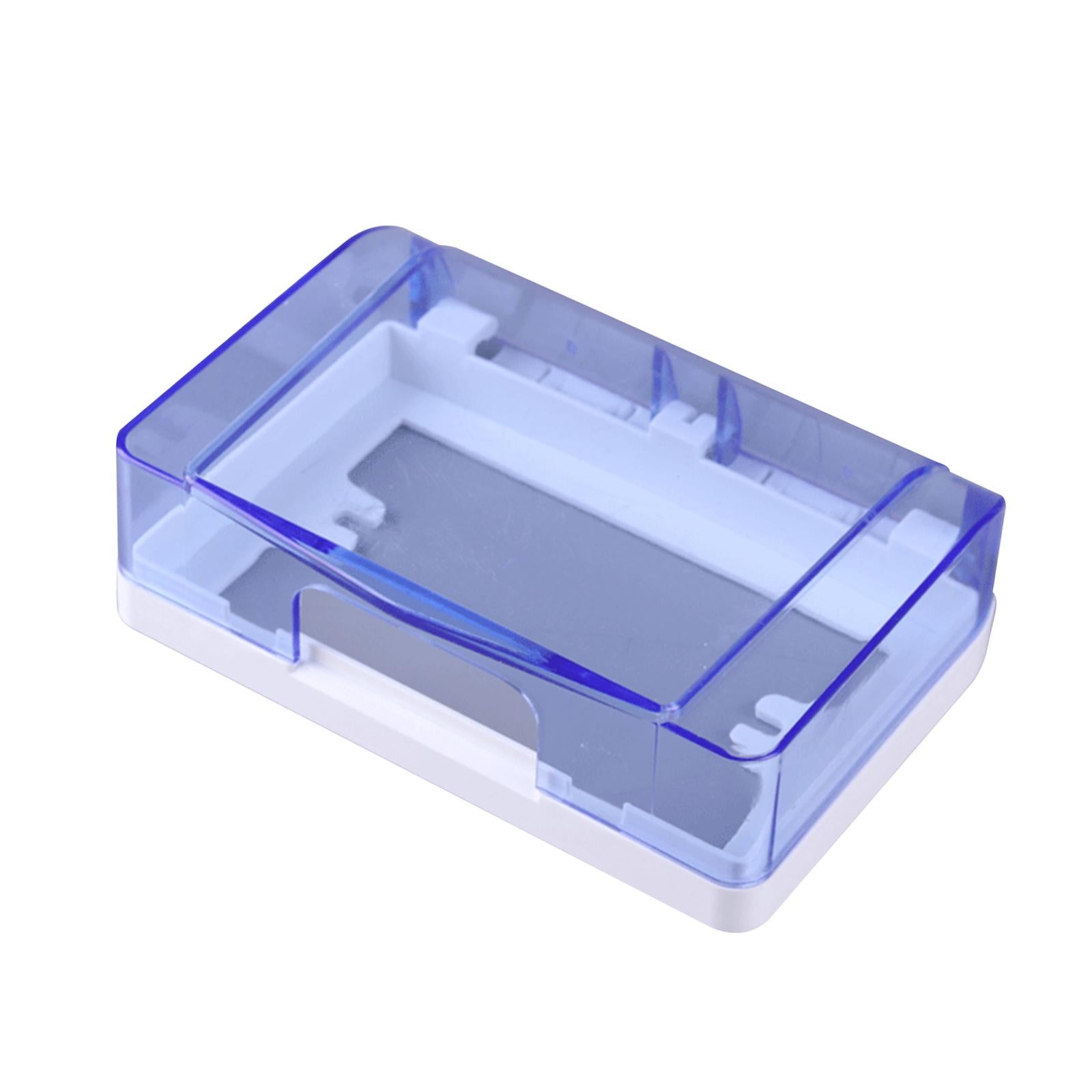 Socket Waterproof Box Electrical Outlet Cover for Workshop Restaurant Blue
