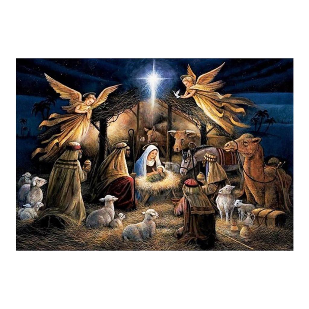 5D Diamond Painting Embroidery Cross Stitch Pictures Arts Craft Kit Angle 2