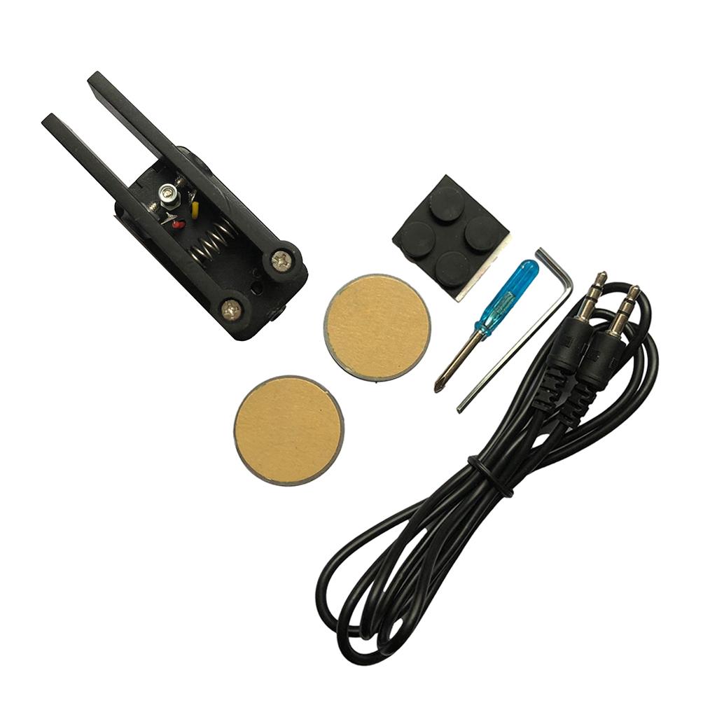 Qu7025 Dual Paddle Automatic Key Shortwave Radio CW Morse Code Base Magnetic