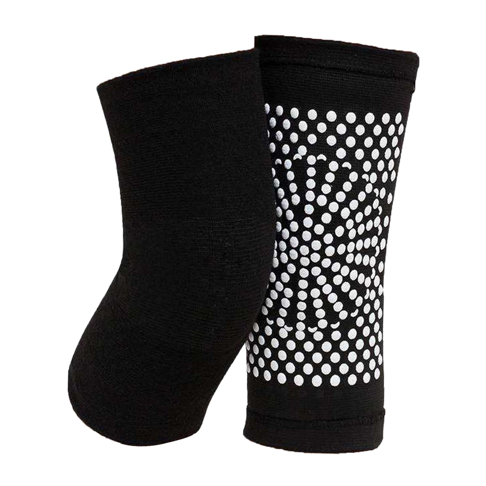 Breathable Knee Braces Pads Knee Support Sleeve for Unisex Running Black M
