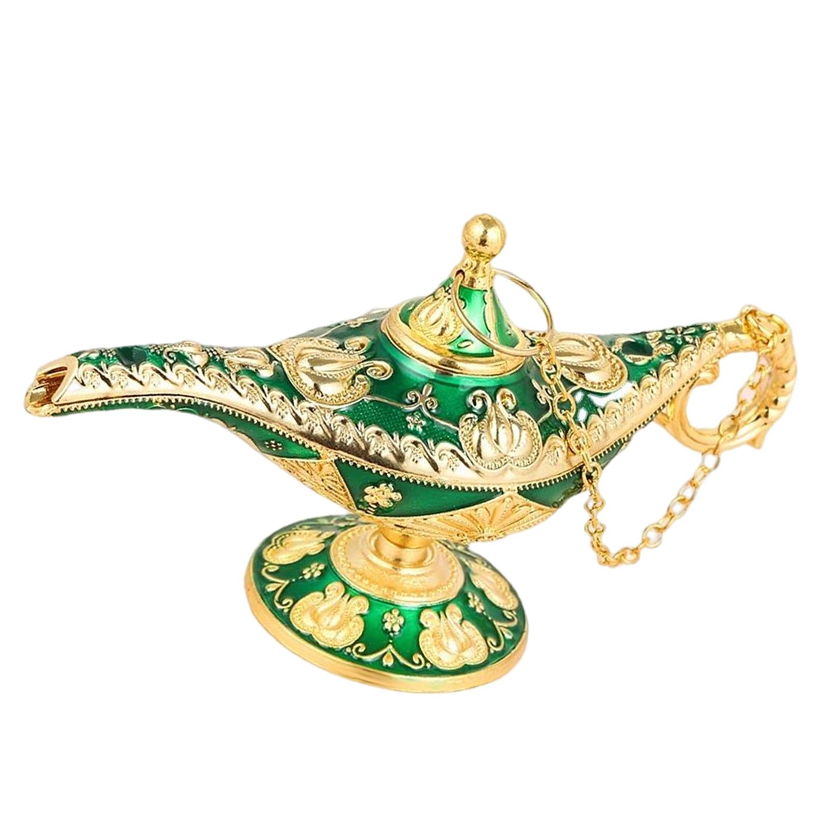 lamp Lamp Collectables Arabian Costume Lamp for Party Halloween green