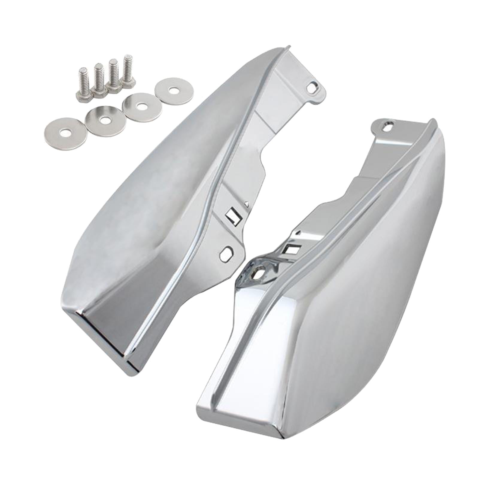 1Pair Heat Shield Air Deflector Trim for Harley Touring Street Glide FLHX