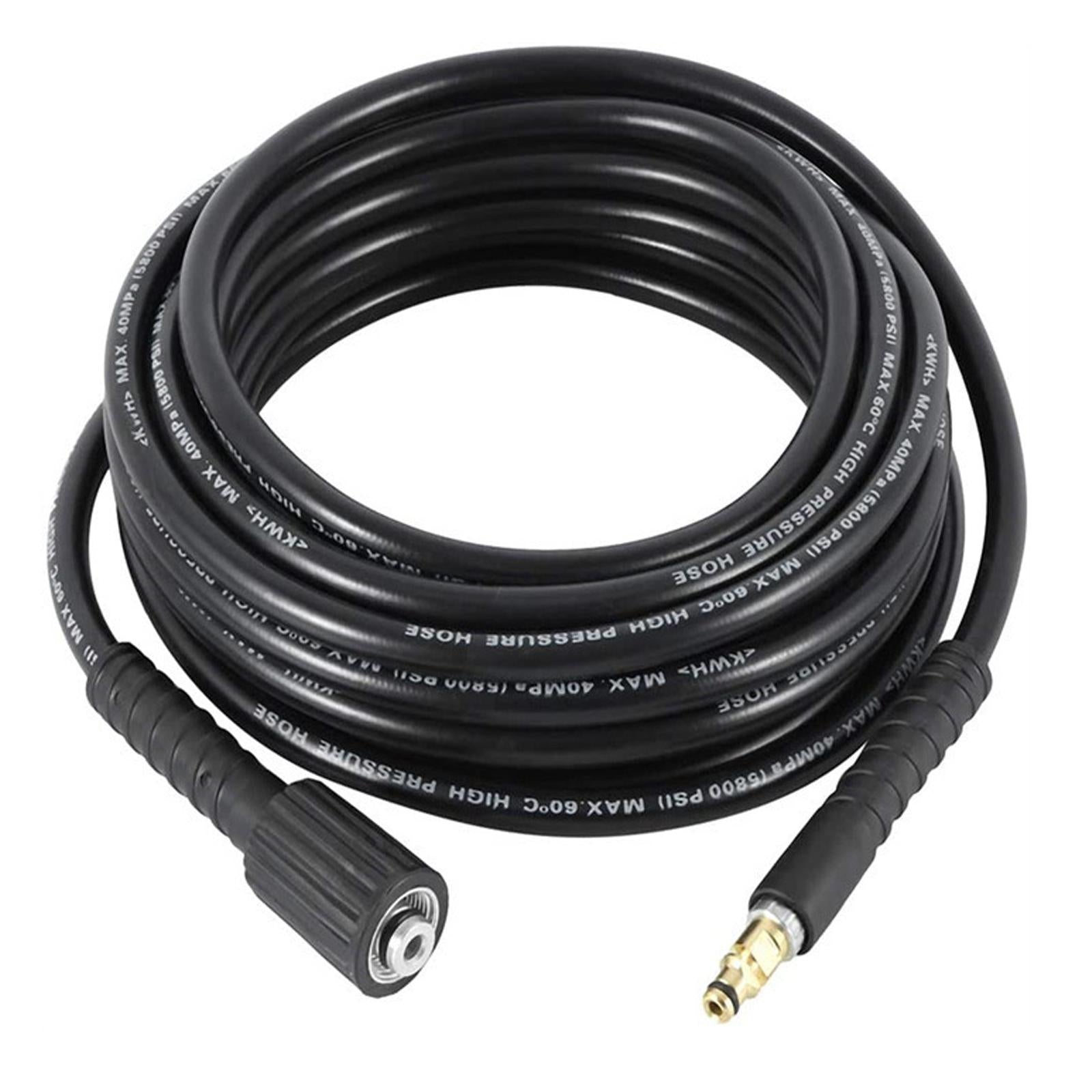 Pressure Washer Hose M22-14mm Brass Thread for K2 K3 K4 K5 Pressure Washers 10m Style A
