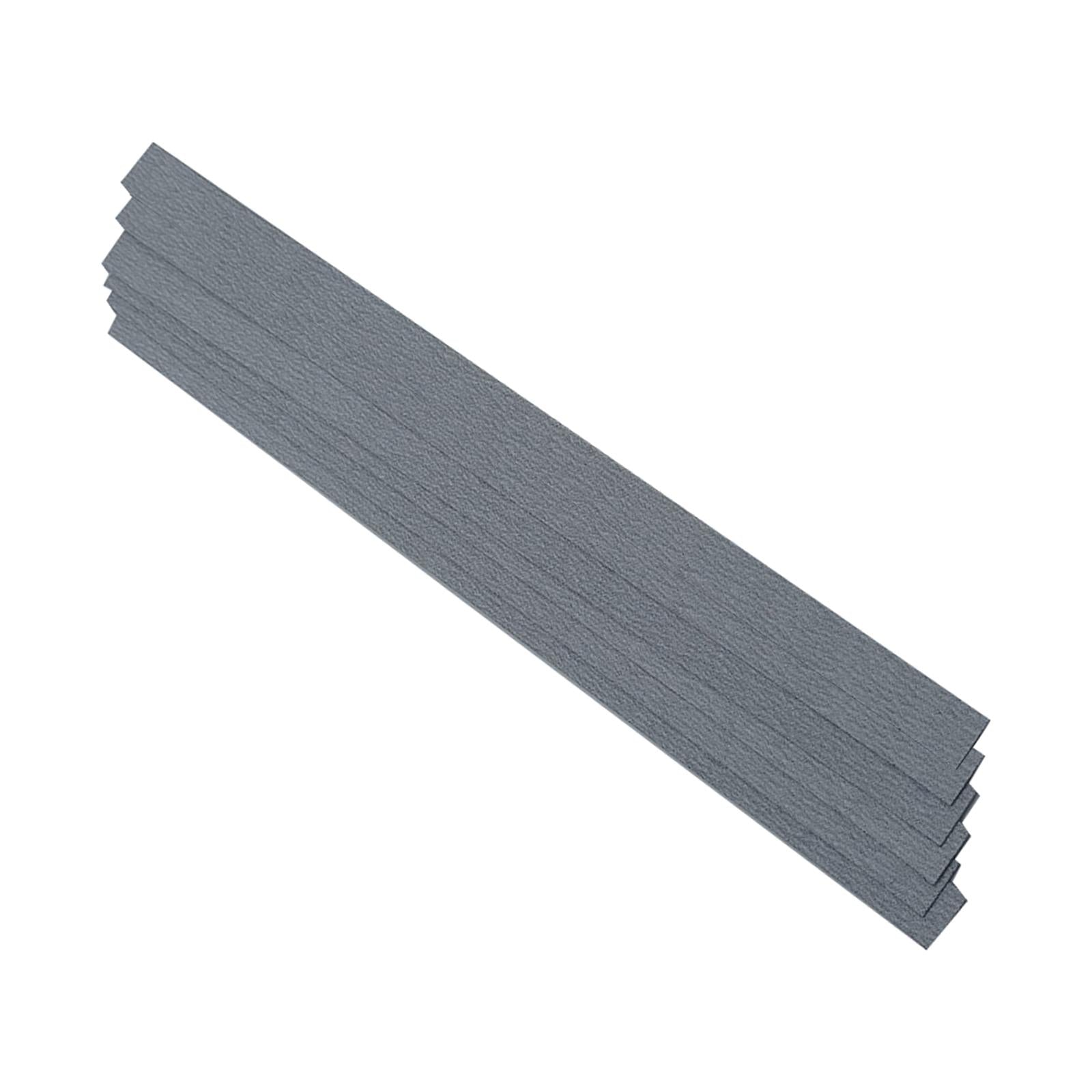 6x Guitar Fret Leveling Sandpaper Fret Leveling Beam Sanding for Bass DIY White
