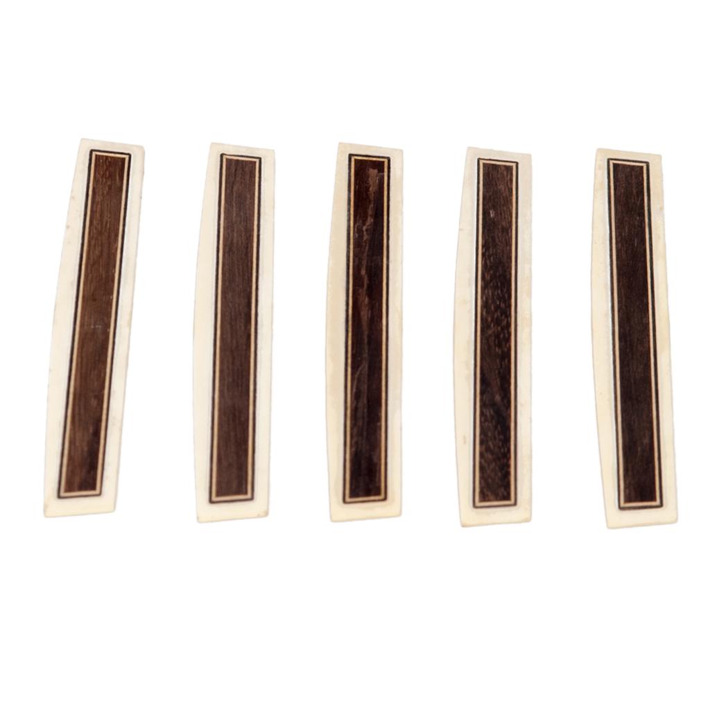 Classical Guitar Bridge Tie Blocks Inlay Wood Frame Guitar Parts Accessories