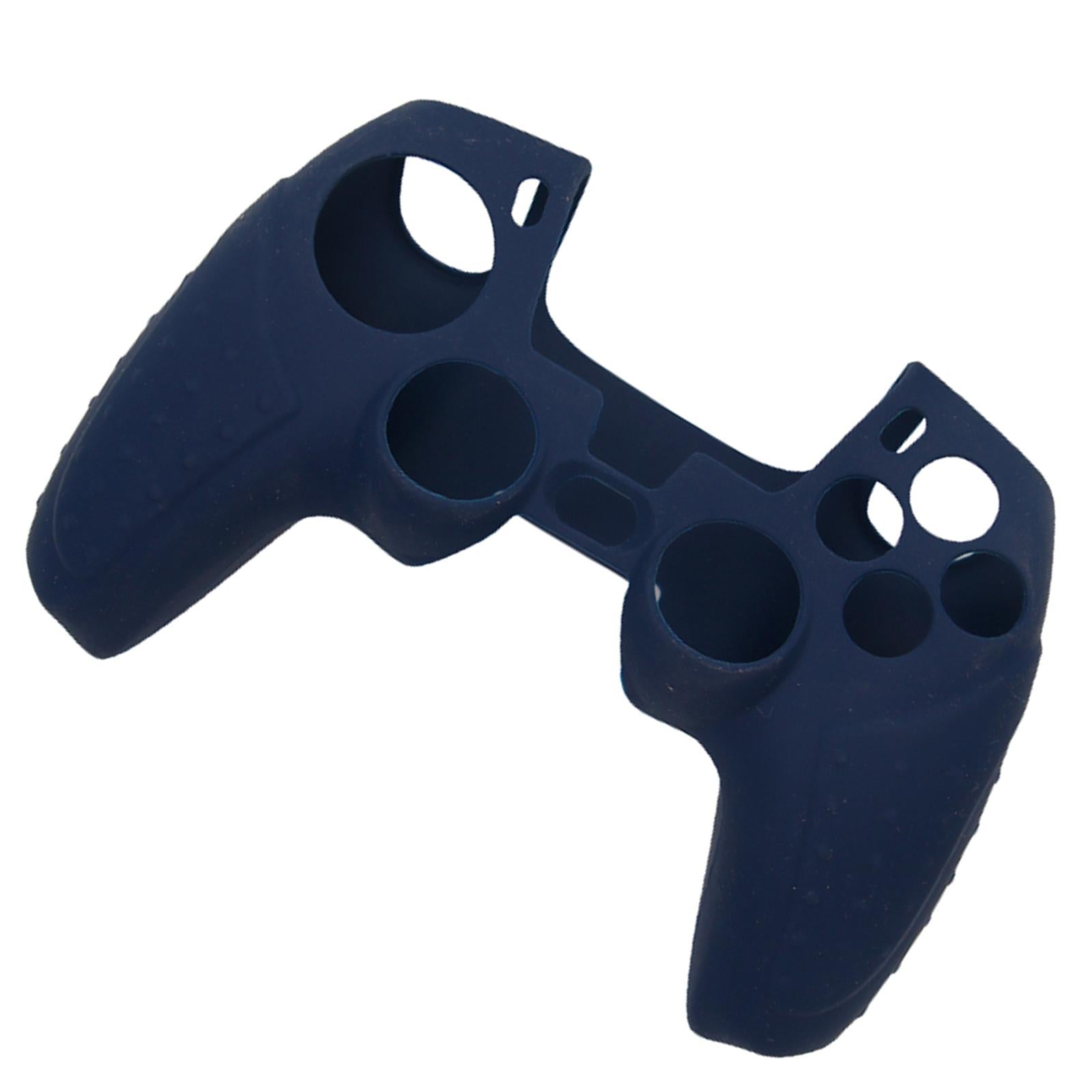 Non-slip Silicone Protective Case Cover for PS5 Controller Dark Blue