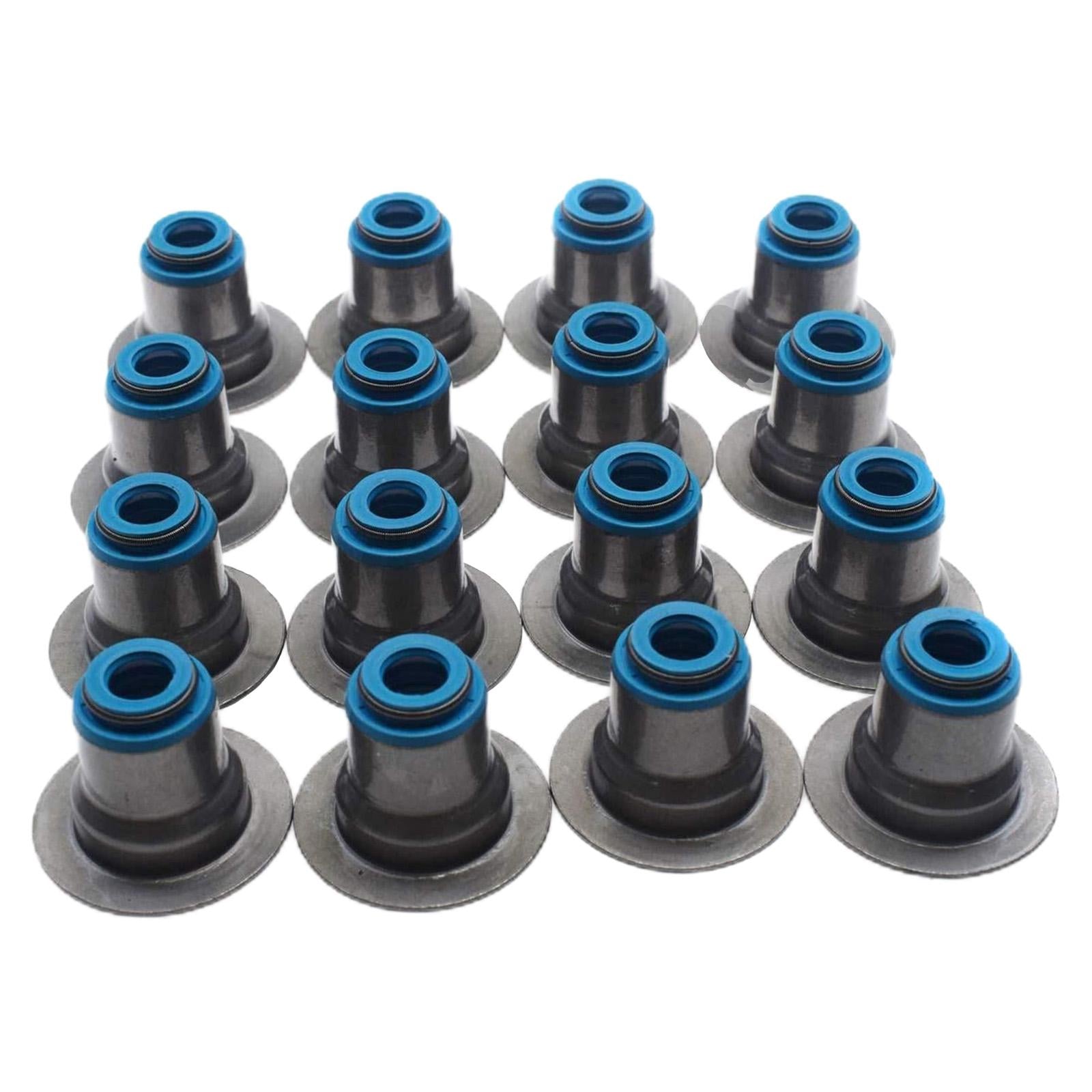 16Pcs Valve Seals 12482063 for LS Fit for GMC LS1 LS3 LS6 2015-2020