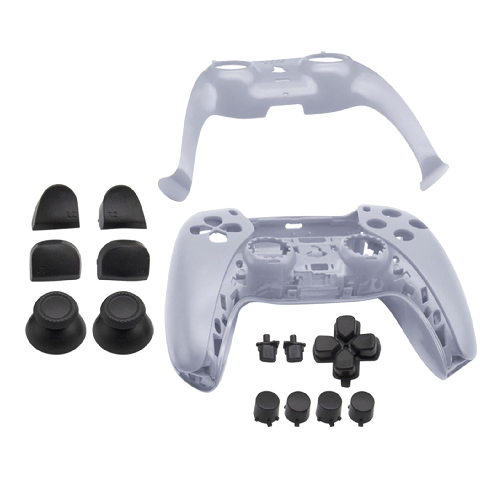 Replacement Housing Cover Shell Case Set For Sony PS5 Controller Silver