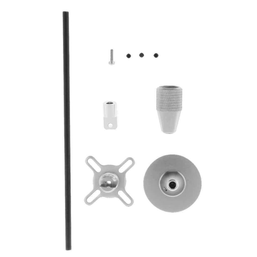 GPS Compass Antenna Folding Fixed Mount Bracket Holder for Quadcopter Silver