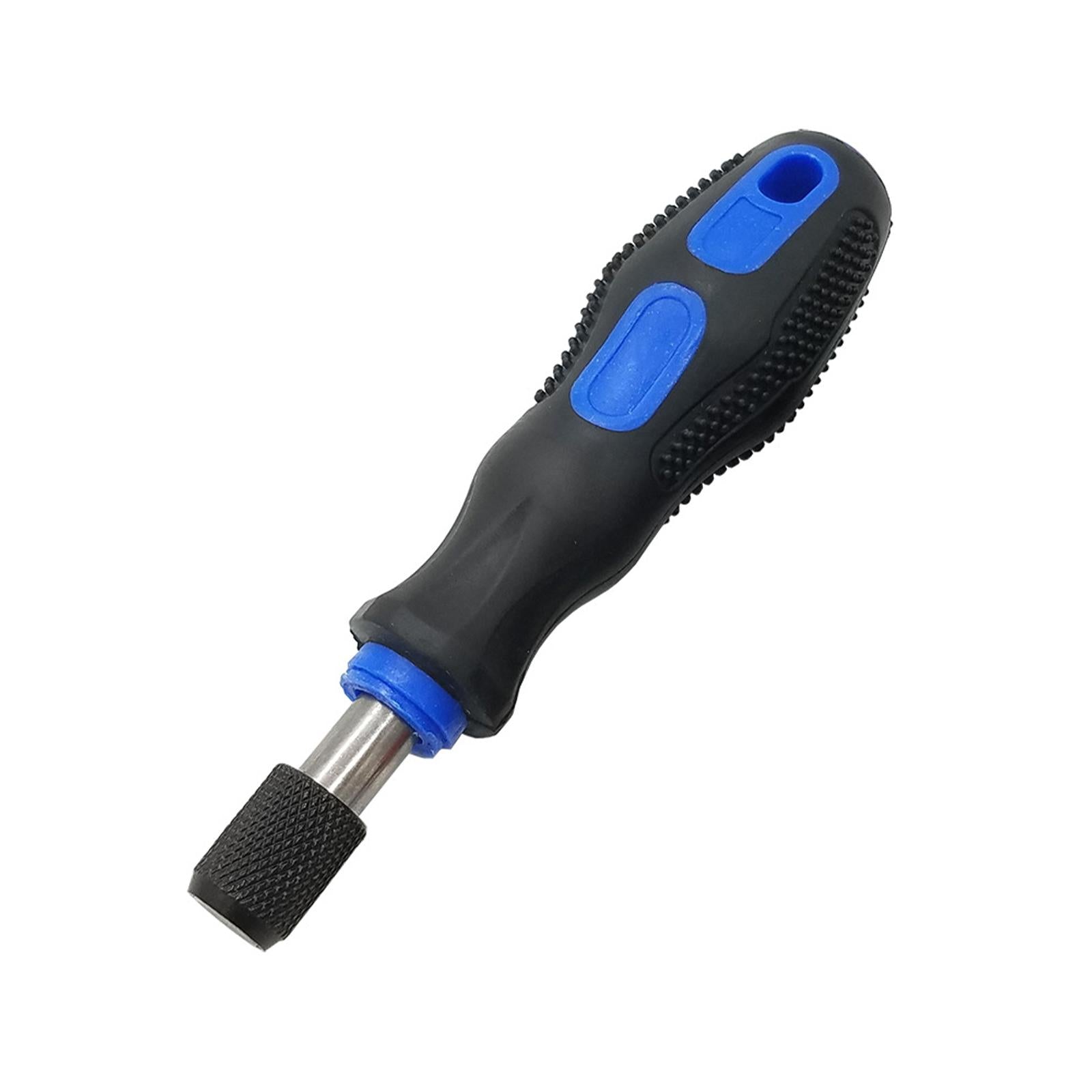 Magnetic Bit Holder Non-Slip Chrome Vanadium Alloy Steel for Drills Head Blue