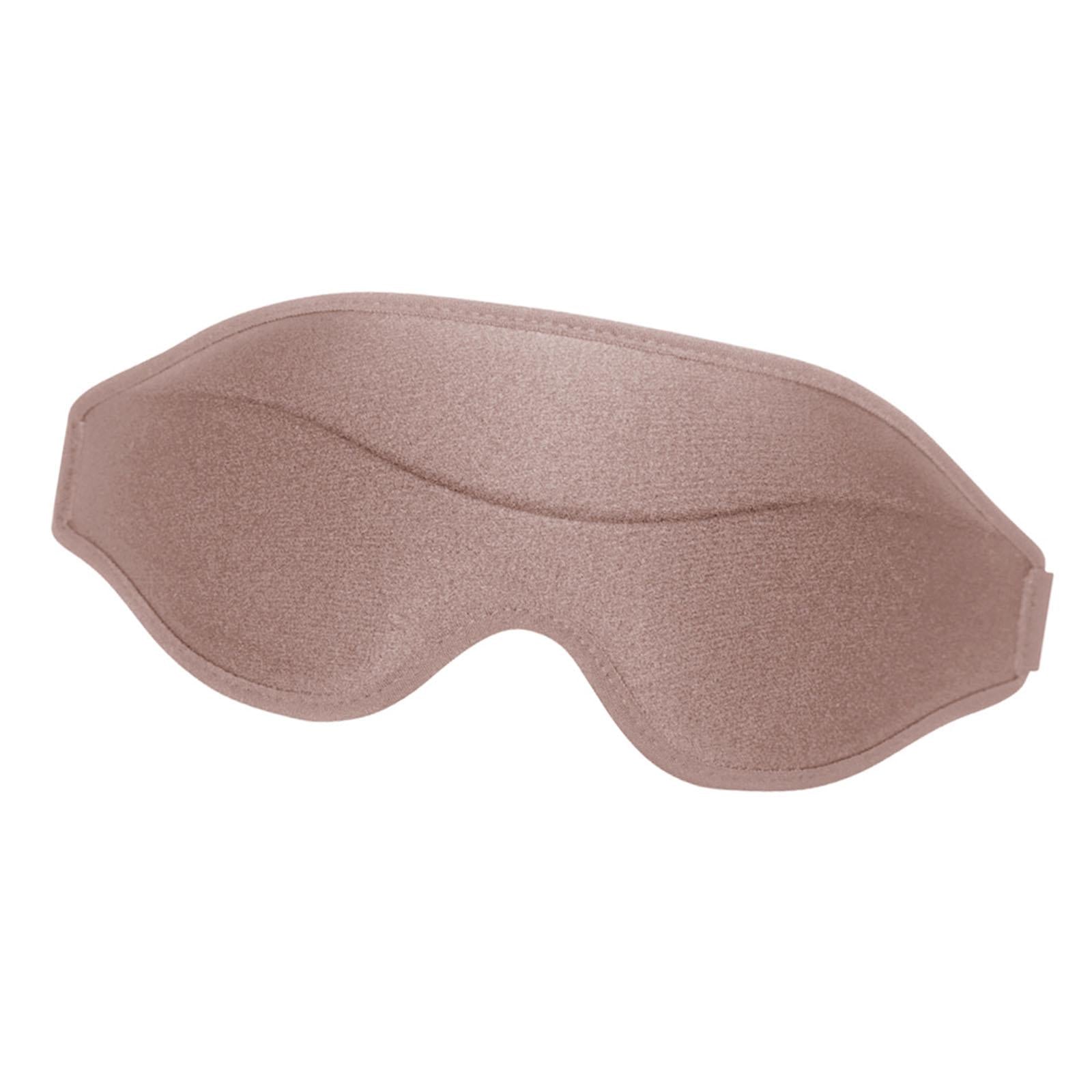 Sleep Mask Eye Mask 3D Contoured Eyeshade for Yoga Sleeping Women Men Pink