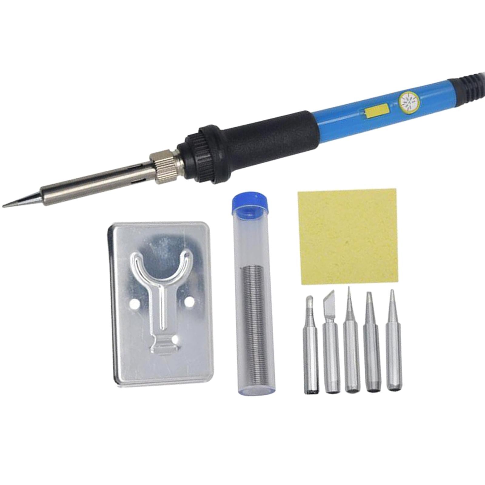 Adjustable Temperature Electric Soldering Iron Gun Set Welding Tool AU Plug