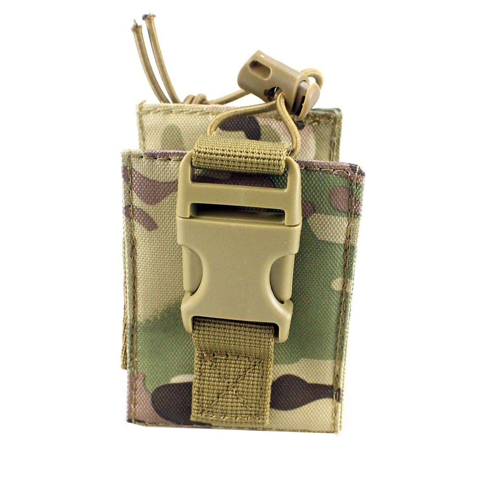 1PC Radio Pouch Holder Lightweight Portable Waist Bag Universal for Camping Multicolor B