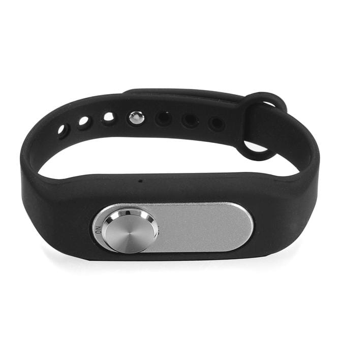 WR-06 Wearable Wristband 8GB Digital Voice Recorder Wrist Watch, One Button Long Time Recording (Purple)