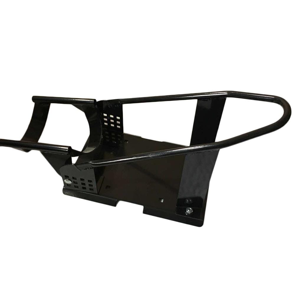Adjustable Steel Motorcycle Front Wheel Chock for 17-21 inch Motorcycle Front Wheels (Black)