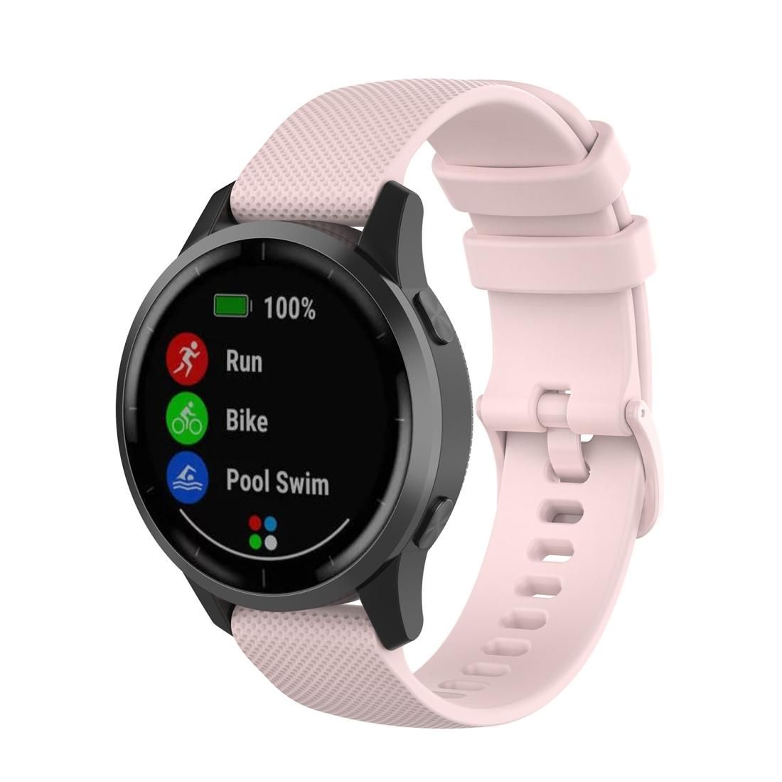 22mm For Huawei Watch GT2e GT2 46mm Silicone strap (Pink)