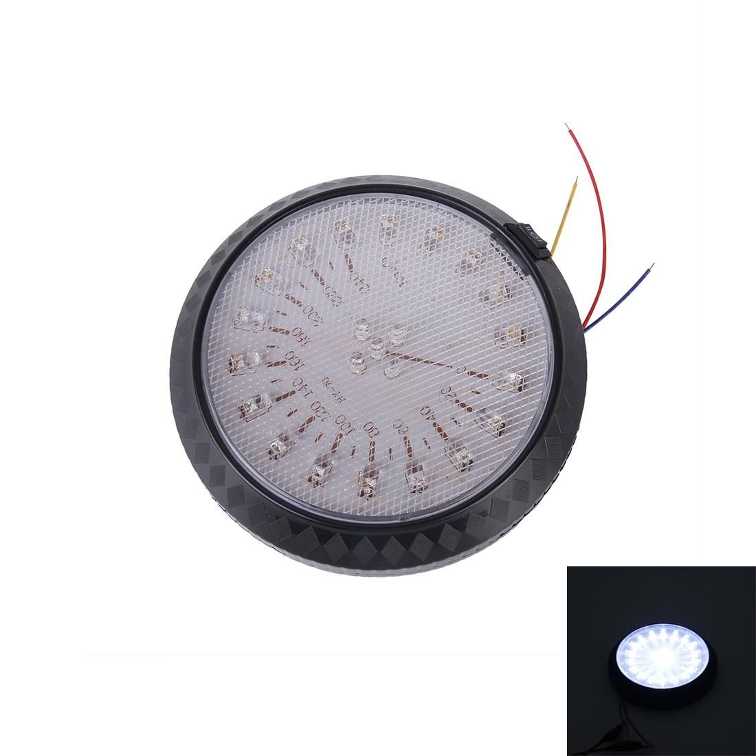 CARFU AC-1918 4W 5000K 250LM Interior LED Roof Light With 23LED Lamps, DC 12V (White Light)