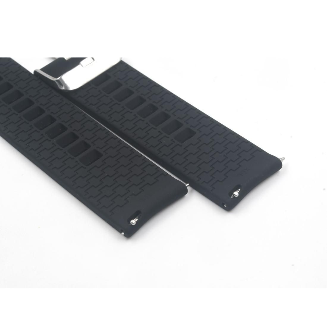 Suitable For Xiaomi Haylou Solar Watch Silicone Strap Length: 21cm (pink)