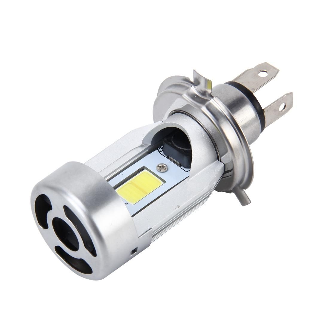 H4 HS1 Motorcycle Headlamps COB Spotlights Electric Car Fog Lights  6000K 20W 2600LM 5000Hours