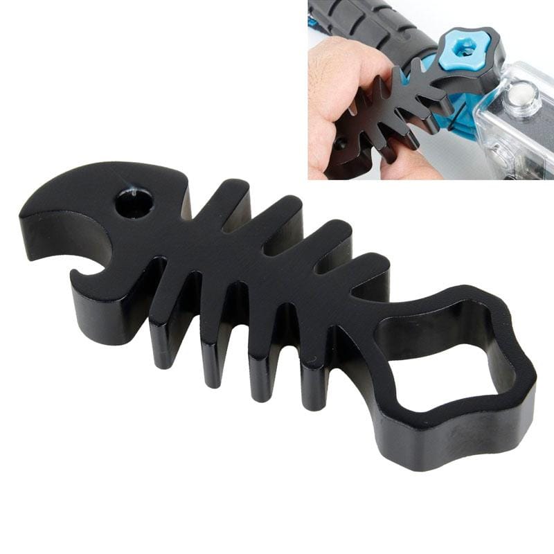 TMC Fishbone Style Aluminium Tighten Wrench Nut Spanner Thumb Screw Tool for GoPro  NEW HERO /HERO6   /5 /5 Session /4 Session /4 /3+ /3 /2 /1 (Green)
