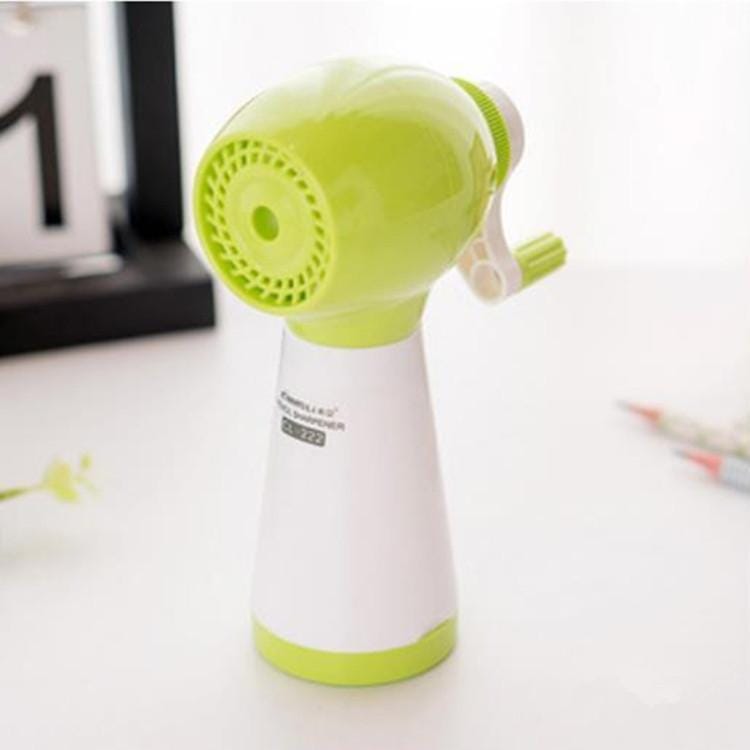 Fully Automatic Pen Sharpener Three-stage Adjustment Manual Pen Sharpener (Green)